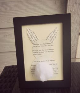 DIY bunny art