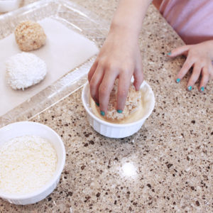 Easter carrot Rice Krispies treats