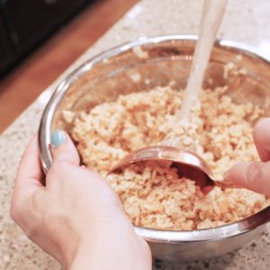 Easter carrot Rice Krispies treats