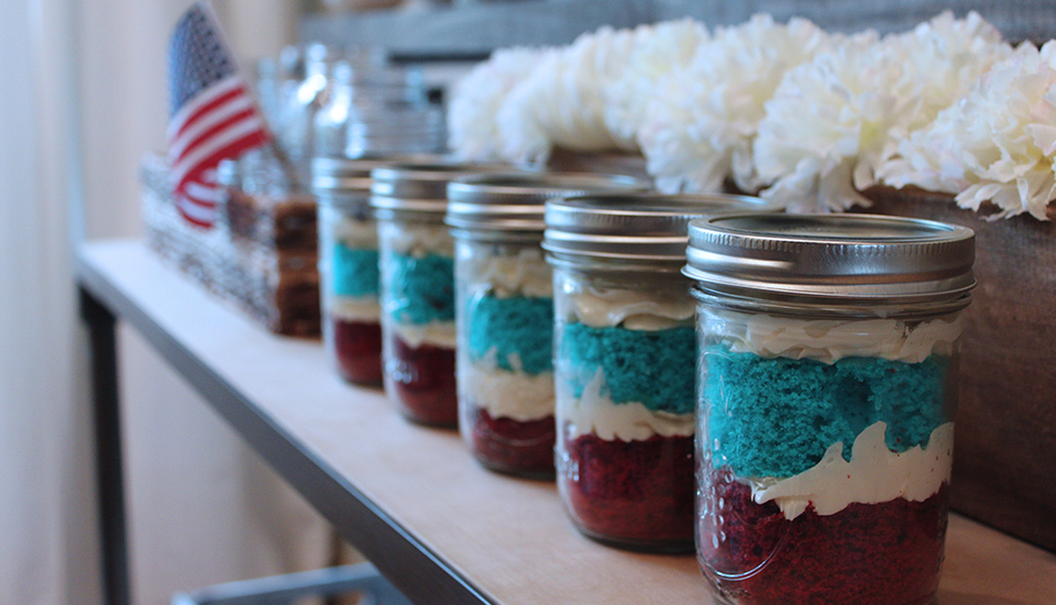 cupcake in a jar