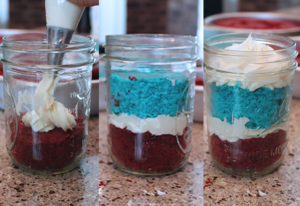 cupcake in a jar