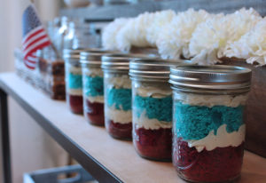 cupcake in a jar