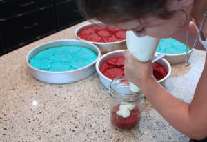 cupcake in a jar