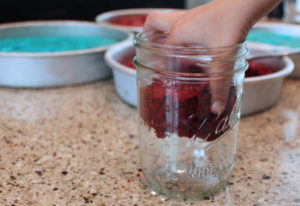 cupcake in a jar