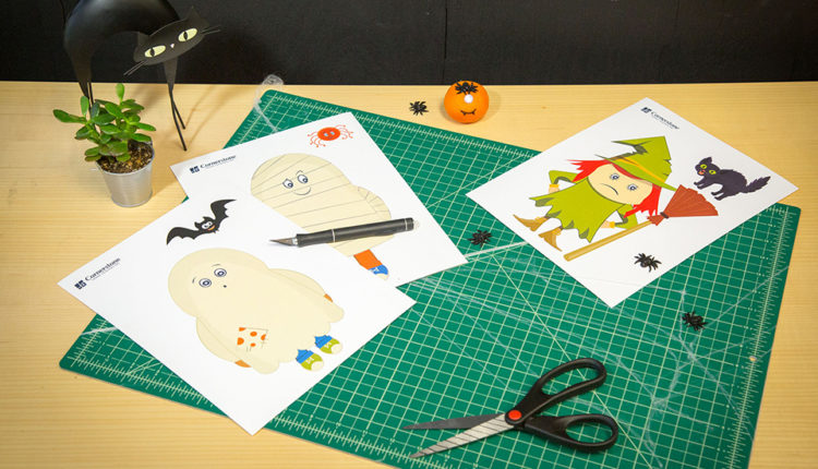 Printable Halloween puppets: Make your own Halloween puppet show