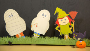 printable halloween puppets