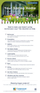 home maintenance checklist