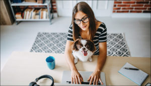 working from home with kids